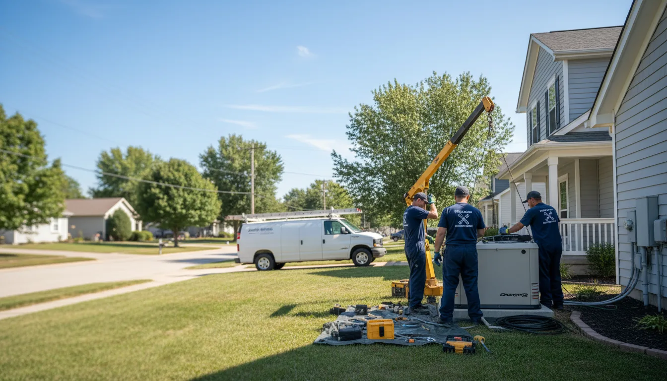 Generator Installation in Columbiaville, MI near me